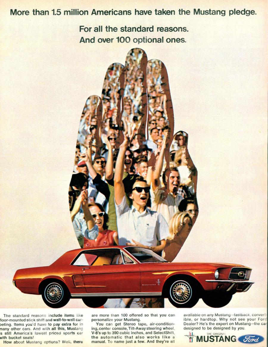  Ford Mustang 1967 года  (фото 16 из 31)